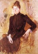 Mary Cassatt The woman in Black oil painting